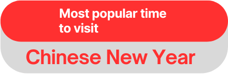 Most popular time to visit